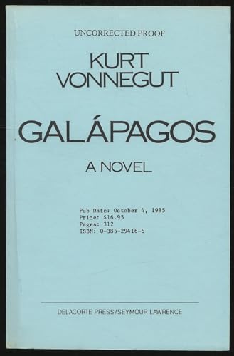 GALAPAGOS. (9789029024730) by Vonnegut, Kurt, Jr.