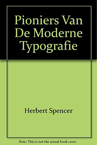 9789029082921: Pioniers Van De Moderne Typografie