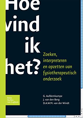 Stock image for Hoe Vind Ik Het? for sale by Better World Books Ltd