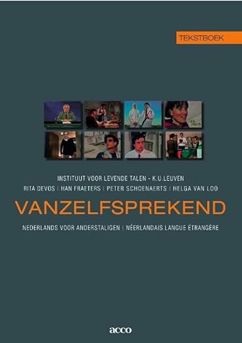 Stock image for Vanzelfsprekend: Nederlands voor anderstaligen [tekstboek, 4 cd's] for sale by Ammareal