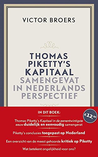 Stock image for Thomas Piketty's kapitaal: samengevat in Nederlands perspectief for sale by medimops
