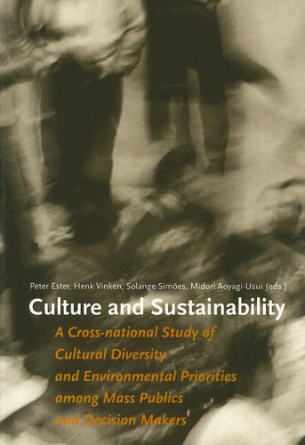 9789036193313: CULTURE AND SUSTAINABILITY: A Cross-National Study of Cultural Diversity and Environmental Priorities among Mass Publics and Decision Makers