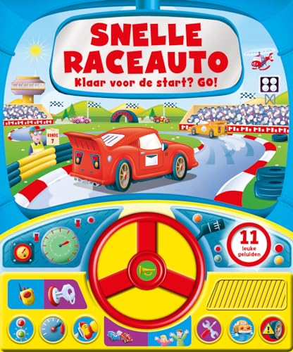 9789036638135: Snelle Raceauto - Geluidboek: Klaar voor de start? GO!