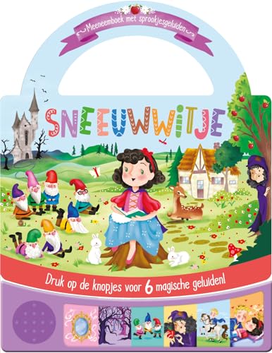 Stock image for Sneeuwwitje-Meeneemboek met sprookjesgeluiden: Druk op de knopjes voor 6 magische geluiden! for sale by Revaluation Books