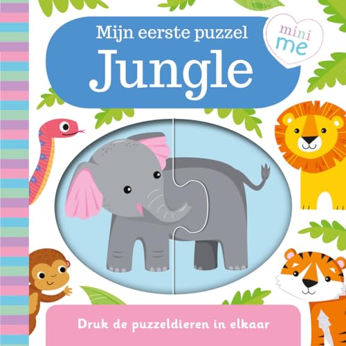 Stock image for Jungle-Mijn eerste puzzel: Druk de puzzeldieren in elkaar (mini me) for sale by Revaluation Books