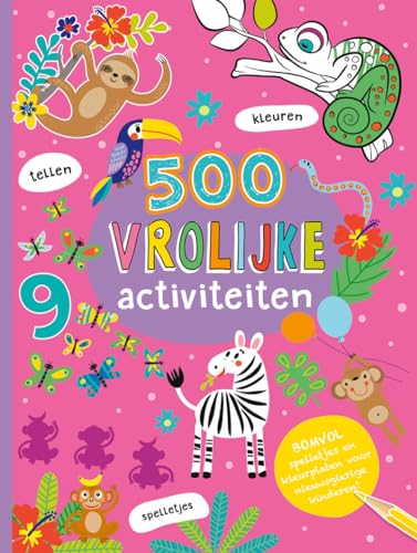 Immagine dell'editore per 500 Vrolijke activiteiten: Bomvol spelletjes en kleurplaten voor nieuwsgierige kinderen! (500 activiteiten) venduto da Buchpark