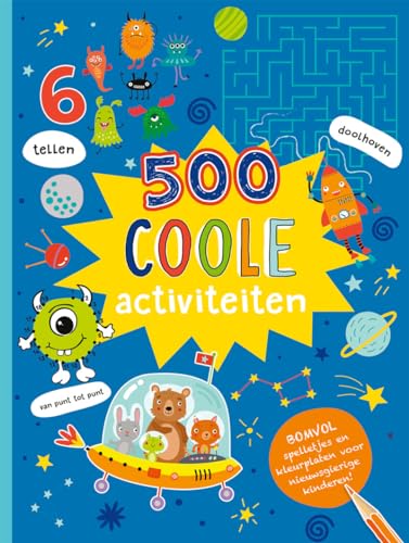 Immagine dell'editore per 500 Coole activiteiten: Bomvol spelletjes en kleurplaten voor nieuwsgierige kinderen! (500 activiteiten) venduto da Buchpark