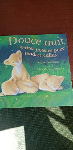 Beispielbild fr Douce nuit : Petites posies pour tendres clins zum Verkauf von medimops