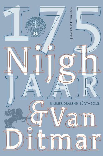 Stock image for 175 jaar Nijgh & Van Ditmar: Nimmer dralend 1837-2012 for sale by Wolk Media & Entertainment