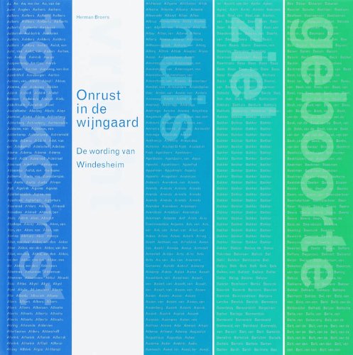 9789040083716: Onrust in de wijngaard: de wording van Windesheim