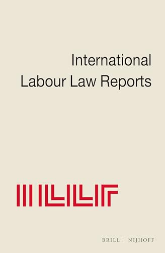International Labour Law Reports (9789041102805) by Benjamin Aaron