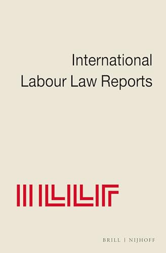 Beispielbild fr International Labour Law Reports Volume 16 zum Verkauf von Fireside Bookshop