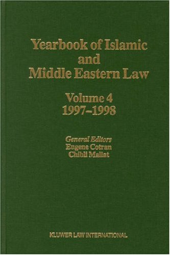 9789041105936: Yearbook of Islamic and Middle Eastern Law 1997/1998