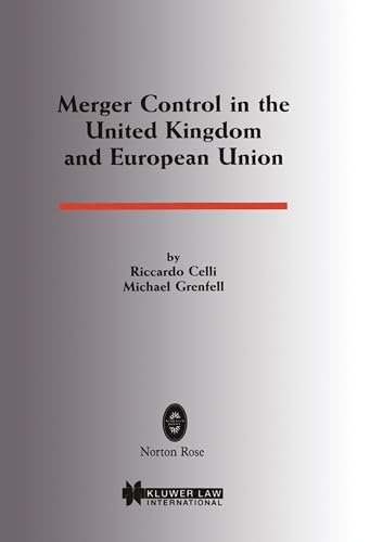 9789041106520: Merger Control in the United Kingdom and European Union