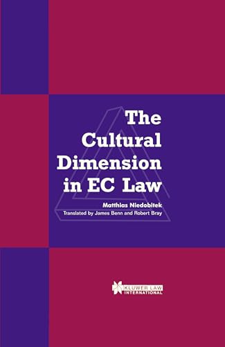 9789041106858: The Cultural Dimension in Ec Law