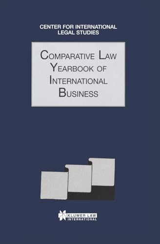 Stock image for The Comparative Law Yearbook of International Business, 1997: Vol 19 for sale by Revaluation Books