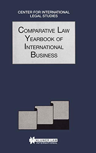 Stock image for Comparative Law Yearbook of International Business 1995 for sale by Revaluation Books