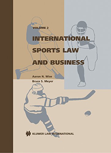 Stock image for International Sports Law and Business for sale by Books Puddle