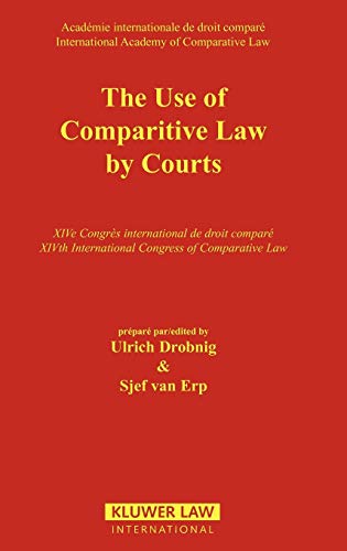Stock image for The Use of Comparative Law by Courts for sale by Anybook.com