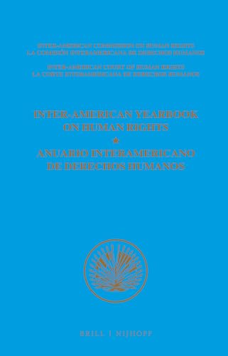 9789041110800: Inter-American Yearbook on Human Rights. Anuario Interamericano de Derechos Humanos 1996, (2 Volume Set)