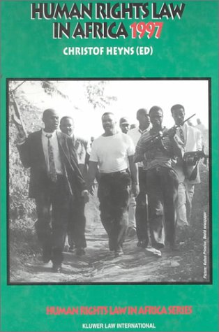 9789041111135: Human Rights Law in Africa, Volume 2 (1997) (Human Rights Law in Africa, 2)