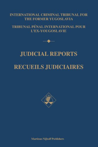 9789041111654: Judicial Reports / Recueils Judiciaires, 1994-1995 (2 Vols): (volumes I and II/Tomes I Et II)