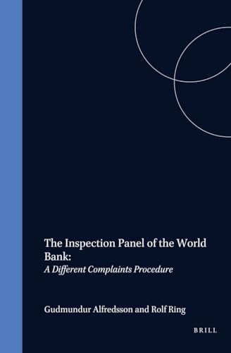 9789041113900: The Inspection Panel of the World Bank: A Different Complaints Procedure