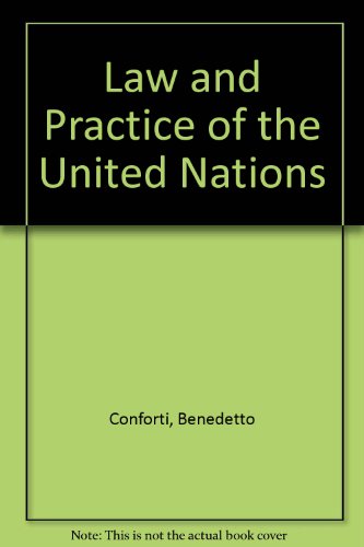 Beispielbild fr Law and Practice of the United Nations zum Verkauf von medimops