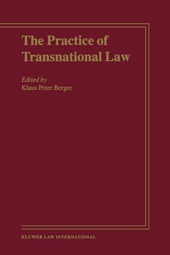 Beispielbild fr The Practice of Transnational Law zum Verkauf von Anybook.com