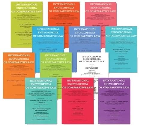 International Encyclopedia of Comparative Law:Installment 35 (9789041115584) by Zweigert