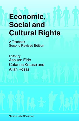 Imagen de archivo de Economic, Social and Cultural Rights a la venta por Revaluation Books