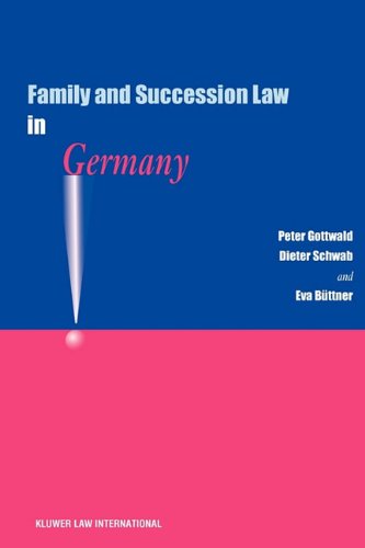 Beispielbild fr Family and Succession Law in Germany zum Verkauf von Phatpocket Limited