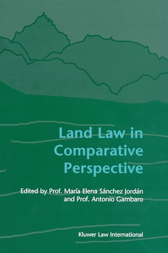 Imagen de archivo de Land Law in Comparative Perspective a la venta por Tiber Books