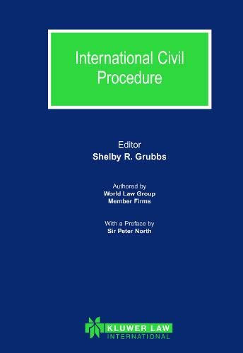 9789041120946: International Civil Procedure (World Law Group)