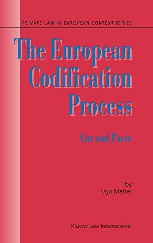 Beispielbild fr The European Codification Process zum Verkauf von moluna