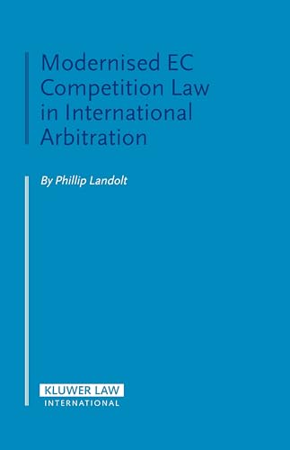 Stock image for Modernised EC Competition Law in International Arbitration for sale by Lucky's Textbooks