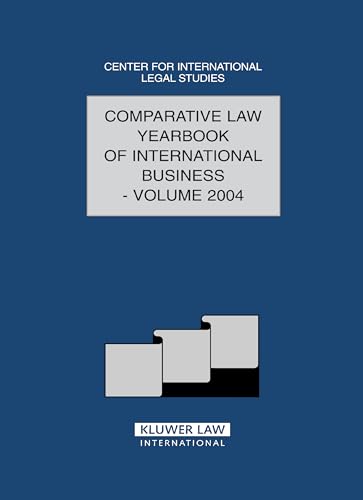 9789041123770: Comparative Law Yearbook of International Business Vol 26 2004: Volume 26, 2004 (Comparative Law Yearbook Series Set)