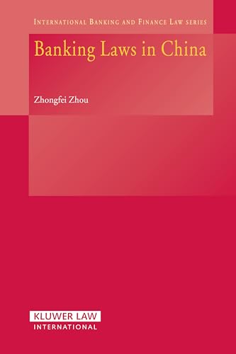 9789041125194: Banking Laws in China