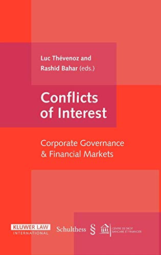 9789041125781: Conflicts of Interest: Corporate Governance and Financial Markets