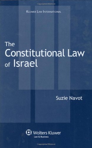 9789041126511: Constitutional Law of Israel