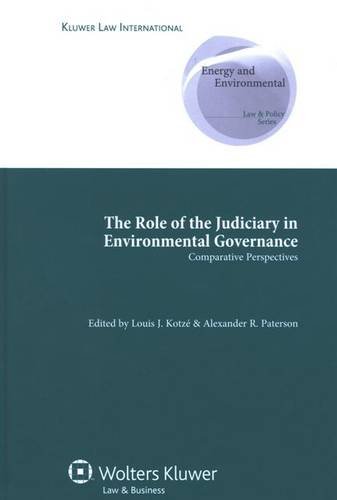 Stock image for The Role of the Judiciary in Environmental Governance: Comparative Perspectives for sale by Revaluation Books