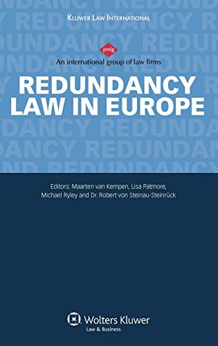 Imagen de archivo de Redundancy: Law in Europe (European Labour Law in Practice): 1 a la venta por WorldofBooks