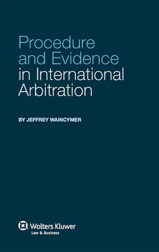 9789041131683: Procedure and Evidence in International Arbitration