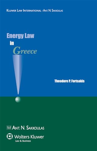 Stock image for Energy Law in Greece for sale by Ria Christie Collections