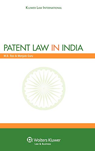 Beispielbild fr Patent Law in India zum Verkauf von Basi6 International