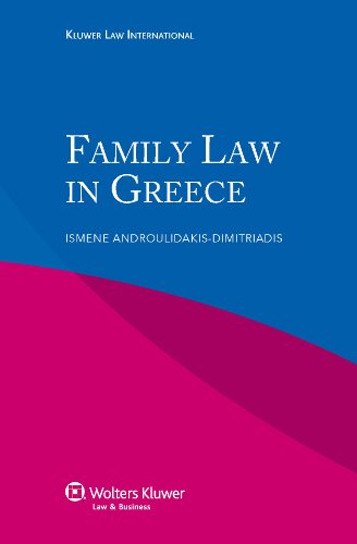 9789041132949: Family Law in Greece