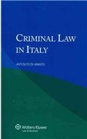 Beispielbild fr Criminal Law in Italy. zum Verkauf von Kloof Booksellers & Scientia Verlag
