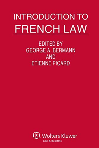 9789041140005: Introduction to French Law (Introduction to International Law)