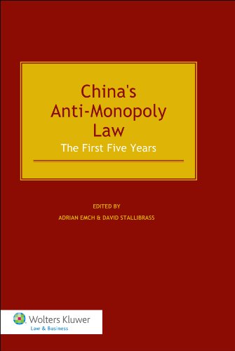 Beispielbild fr China's Anti-Monopoly Law: The First Five Years zum Verkauf von ThriftBooks-Dallas