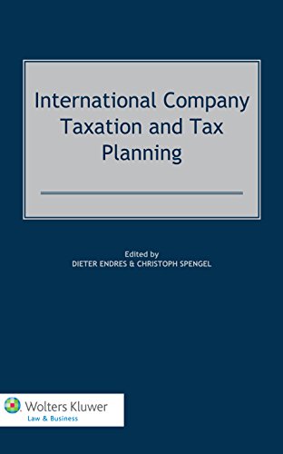 9789041145567: International Company Taxation and Tax Planning